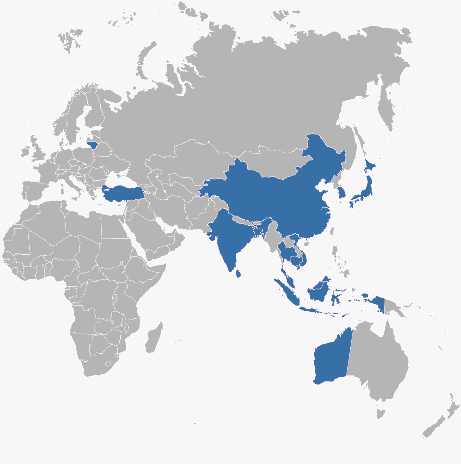 SCSA International areas of operation